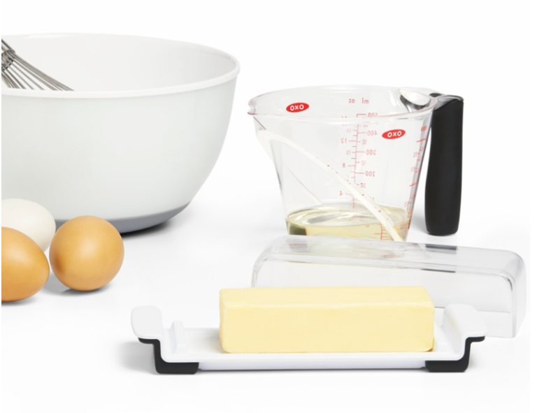 OXO Good Grips Plastic Butter Dish White