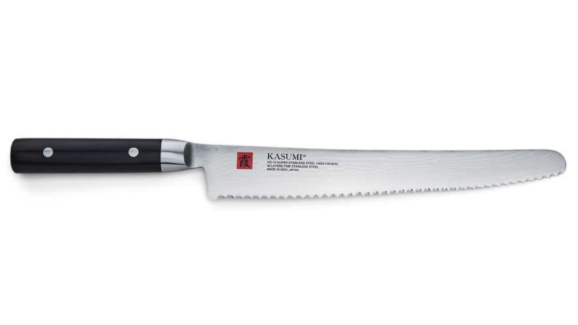 Kasumi Damascus Bread Knife 25 cm  / 10"