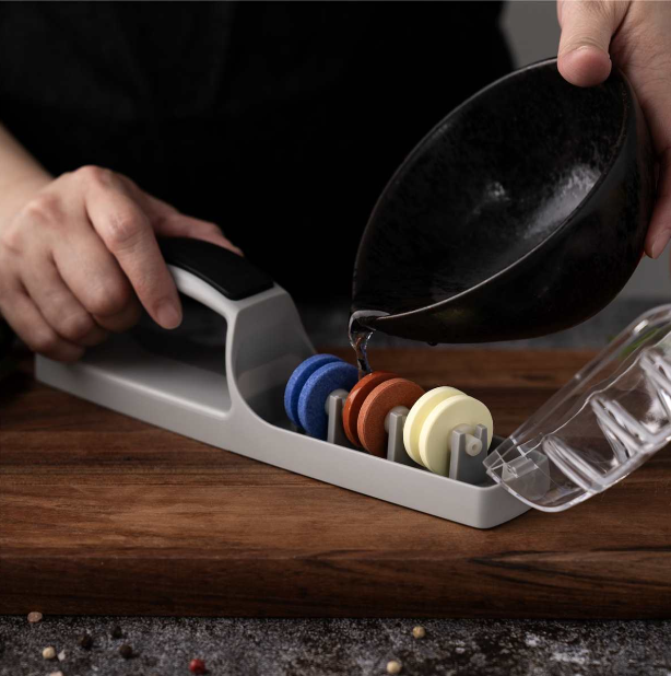 Global MinoSharp Plus Ceramic Wheel Replacement (Coarse/Medium/Fine) Global by Kitchen Niche