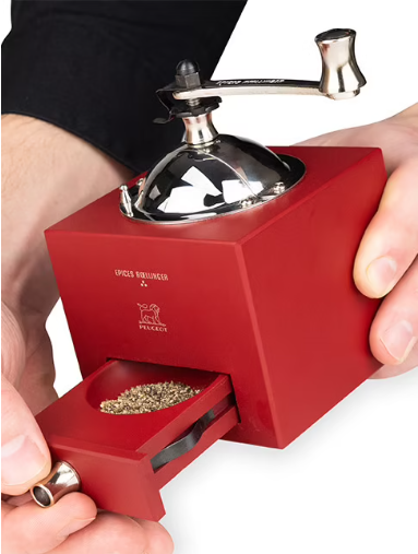 Peugeot Olivier Roellinger Red Pepper Mill by Kitchen Niche