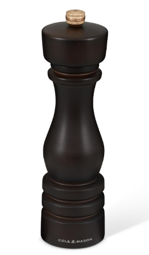 Cole & Mason The London Collection Salt & Pepper Mill Gift Set – Chocolate Wood – 8.5" / 22 cm by Kitchen Niche
