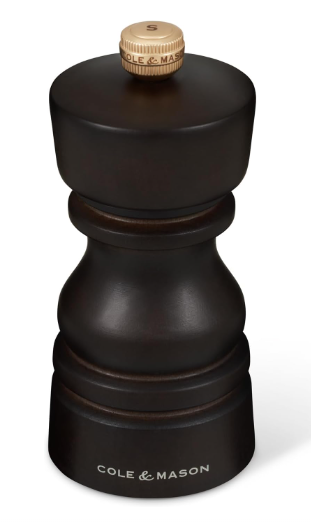 Cole & Mason The London Collection Salt Mill – Chocolate Wood – 5" / 13 cm by Kitchen Niche