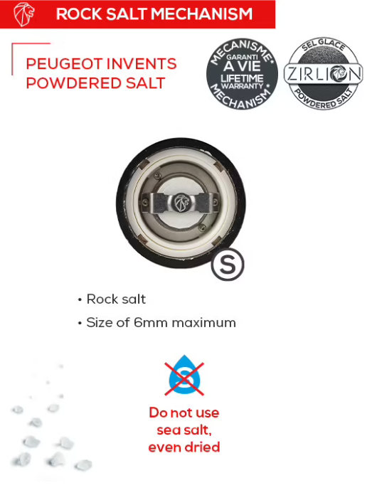 Peugeot Daman u'Select 21cm Salt Mill by Kitchen Niche