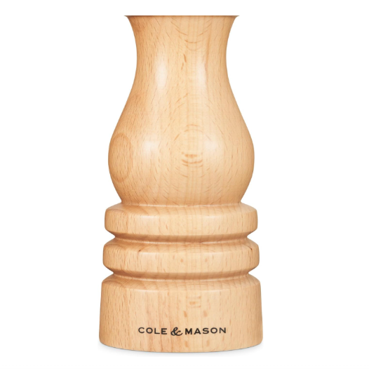 Cole & Mason The London Collection Salt Mill – Natural Beech – 7" / 18 cm by Kitchen Niche