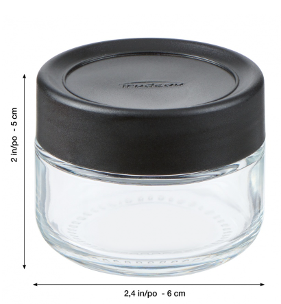 Trudeau Stacking Spice Jars – Set of 12 – Small Trudeau by Kitchen Niche