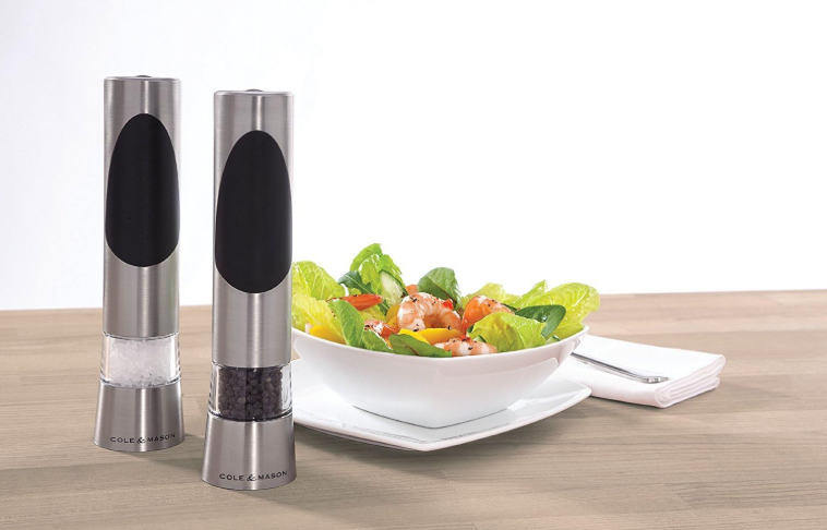 Cole & Mason Richmond Electric Mill Gift Set, 21.5 cm / 8.5" by Kitchen Niche