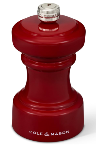 Cole & Mason The Hoxton Pepper Mill – Red Gloss – 4.2" / 10.5 cm by Kitchen Niche