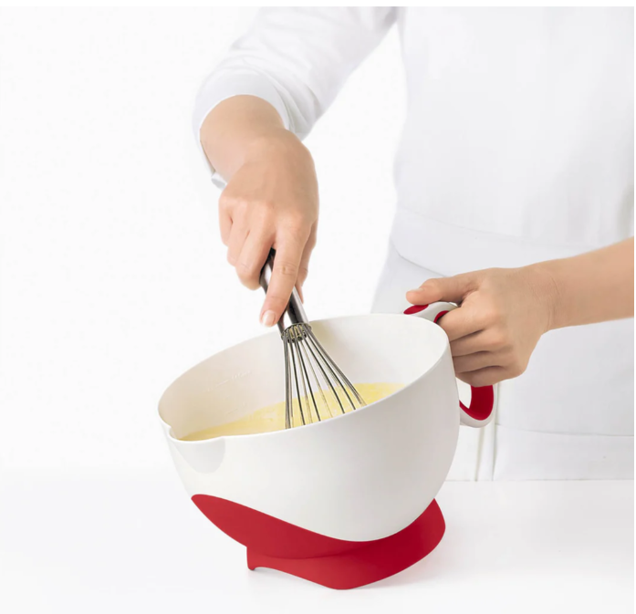Cuisipro Deluxe Batter Bowl – 3.5 qt / 3 L – 14 cups – Red Cuisipro by Kitchen Niche