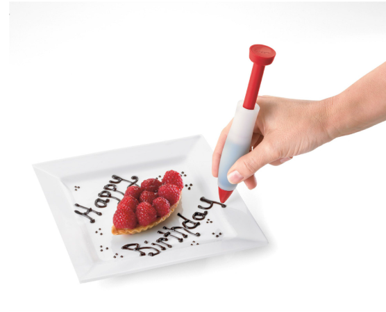 Cuisipro Food Decorating Pen – 0.5 oz / 16 ml, 5.25" / 13.5 cm, Red Cuisipro by Kitchen Niche