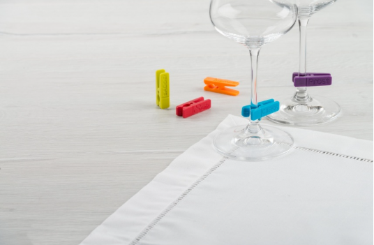 Trudeau Wine Charms – Set of 6 Trudeau by Kitchen Niche