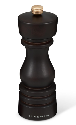 Cole & Mason The London Collection Pepper Mill – Chocolate Wood – 7" / 18 cm by Kitchen Niche