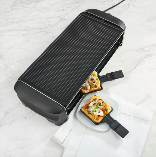 Trudeau Bruson Reversible Die Cast Raclette Grill Trudeau by Kitchen Niche