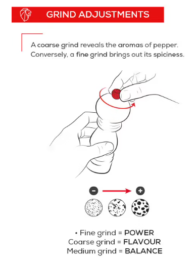 Peugeot Bistro Nature Black Pepper Mill by Kitchen Niche