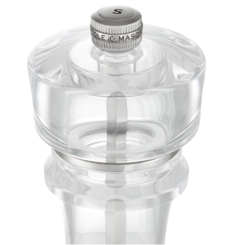 Cole & Mason The London Collection Salt Mill – Acrylic – 11" / 30 cm by Kitchen Niche