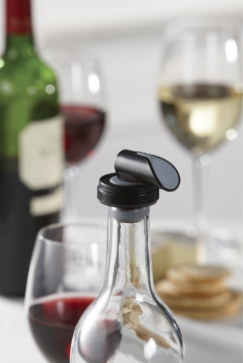 Trudeau Expandable Wine Stopper Trudeau by Kitchen Niche