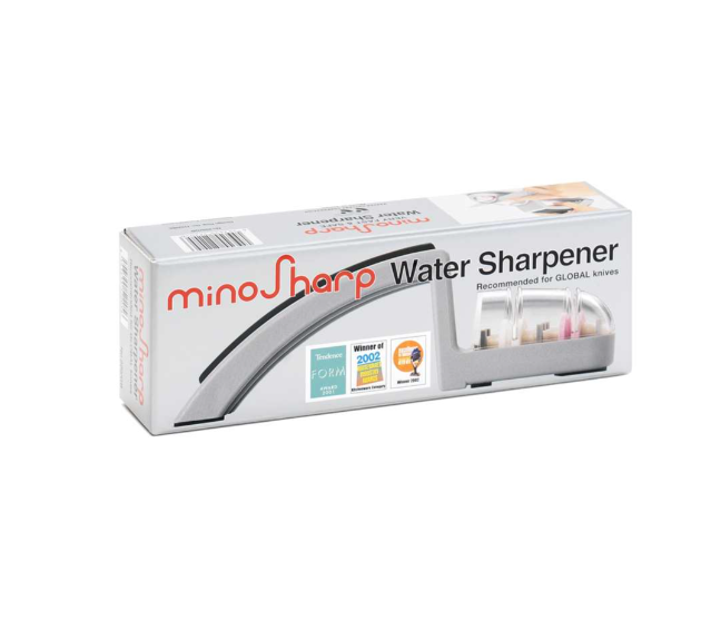 Global MinoSharp Water Sharpener Grey (Coarse/Medium) Small Global by Kitchen Niche