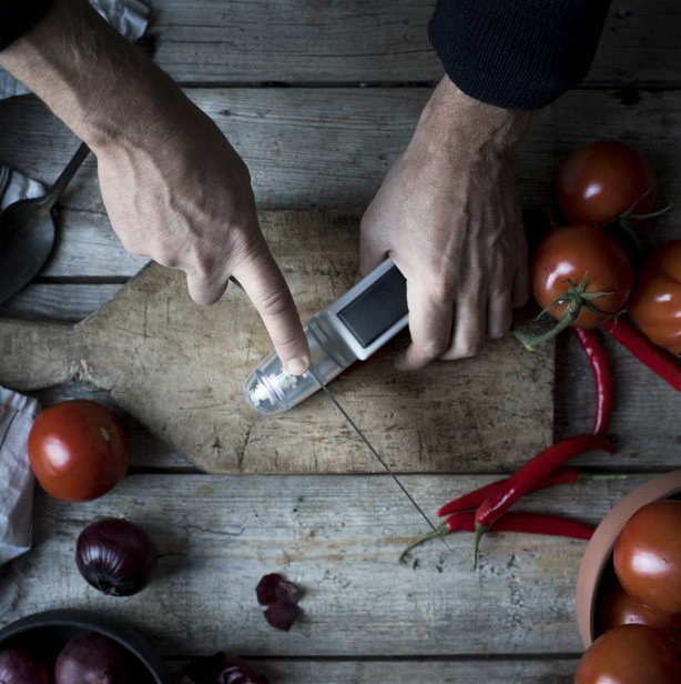 Global MinoSharp Water Sharpener Grey (Coarse/Medium) Small Global by Kitchen Niche