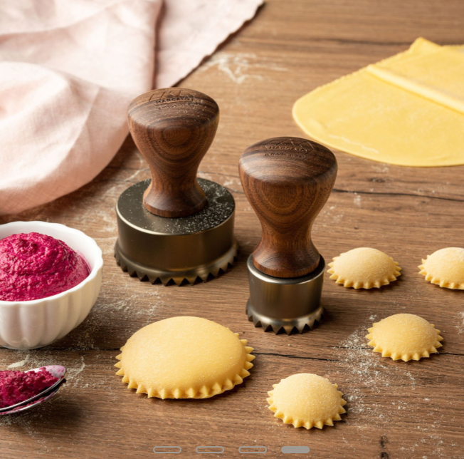 Marcato Ravioli Stamps – Canadian Walnut Wood