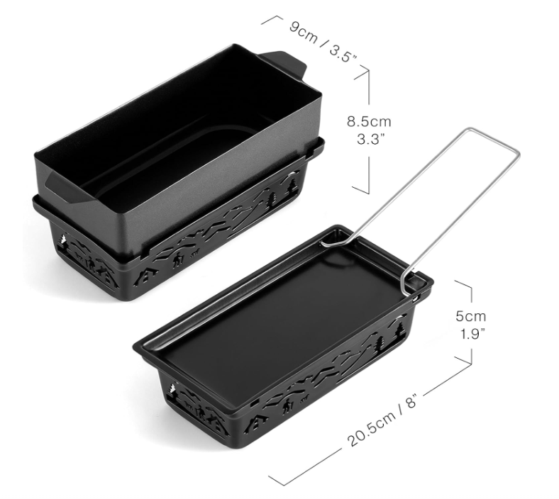 Swissmar Tandem Candlelight Fondue & Raclette Set
