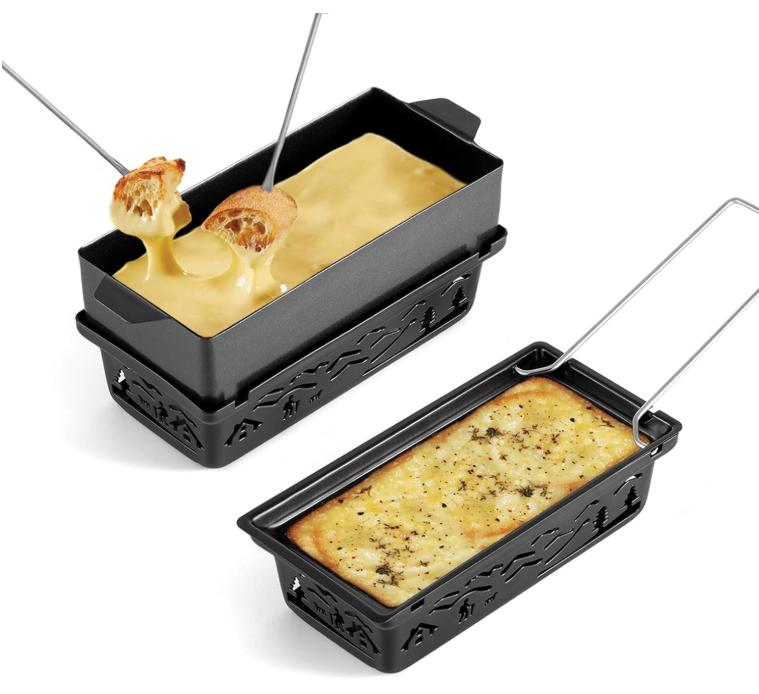 Swissmar Tandem Candlelight Fondue & Raclette Set