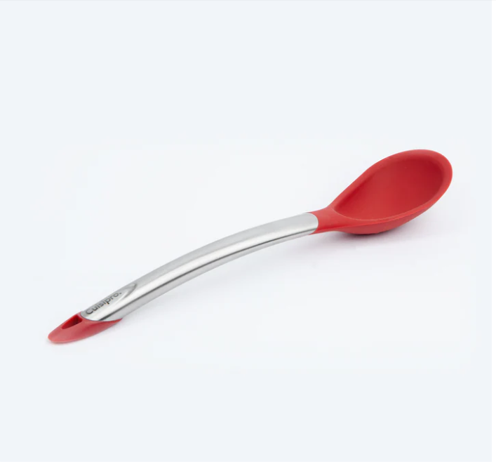 Cuisipro Silicone Spoon – 12" / 30.5 cm – Red (LFGB Silicone) Cuisipro by Kitchen Niche