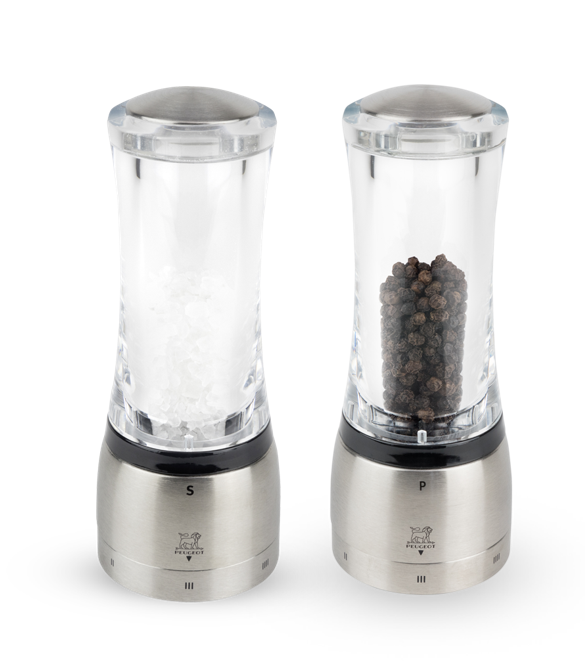 Peugeot Daman u&#39;Select 16cm Salt and Pepper Mill Set by Kitchen Niche