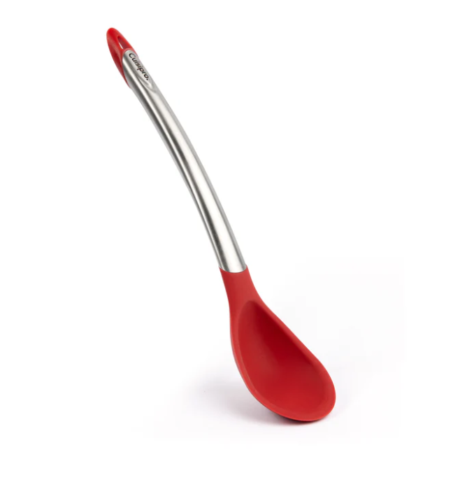 Cuisipro Silicone Spoon – 12" / 30.5 cm – Red (LFGB Silicone) Cuisipro by Kitchen Niche