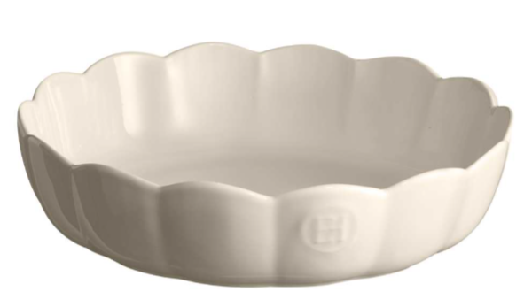 Emile Henry Madeleine Round Dish – Clay (Argile) – Ø 27 cm – 2.2 L Emile Henry by Kitchen Niche
