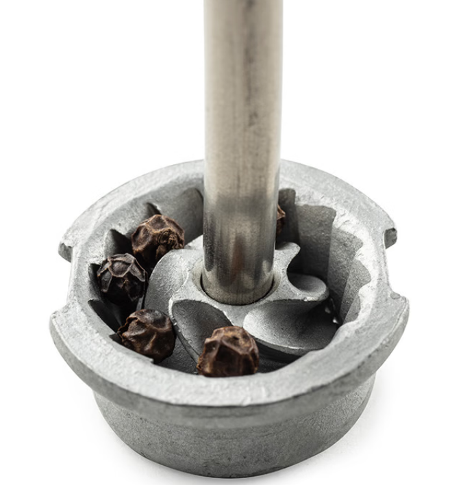 Peugeot Paris u'Select White Lacquer 23cm Pepper Mill by Kitchen Niche