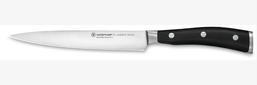 Wüsthof Classic Ikon Knife Block Set Black Block – 8-pcs. Wusthof by Kitchen Niche