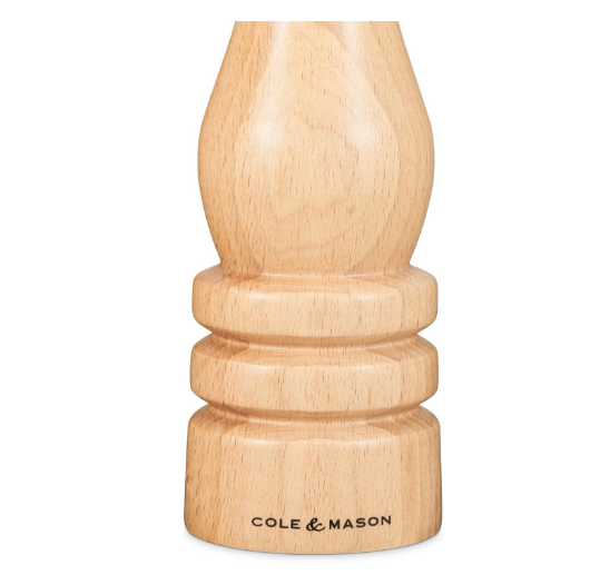 Cole & Mason The London Collection Salt Mill – Natural Beech – 8.5" / 22 cm by Kitchen Niche