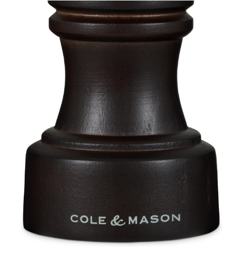 Cole & Mason The Hoxton Salt Mill – Chocolate Wood – 4.2" / 10.5 cm by Kitchen Niche