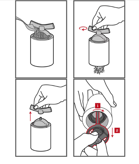 Peugeot Isen Flax Seed and Sesame Grinder by Kitchen Niche