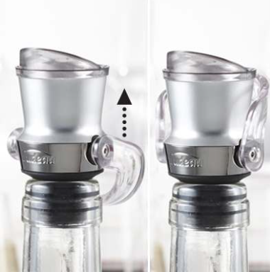 Trudeau Origin Bottle Pourer with Stopper Trudeau by Kitchen Niche