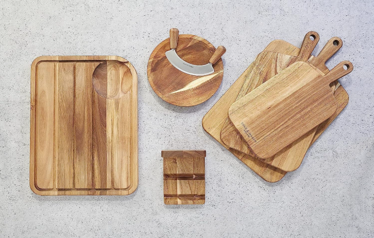 Cole & Mason Barkway Acacia Serving & Chopping Board – Medium by Kitchen Niche