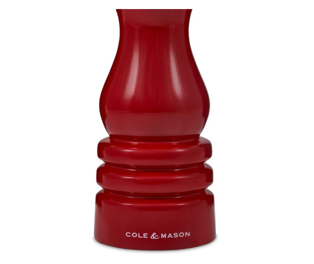 Cole & Mason The London Collection Salt & Pepper Mill Gift Set – Red Gloss – 7" / 18 cm by Kitchen Niche