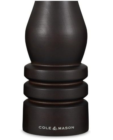 Cole & Mason The London Collection Salt & Pepper Mill Gift Set – Chocolate Wood – 8.5" / 22 cm by Kitchen Niche