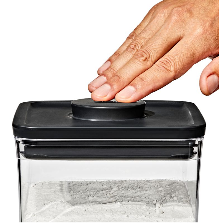OXO POP Small Square Short Container 1L Black