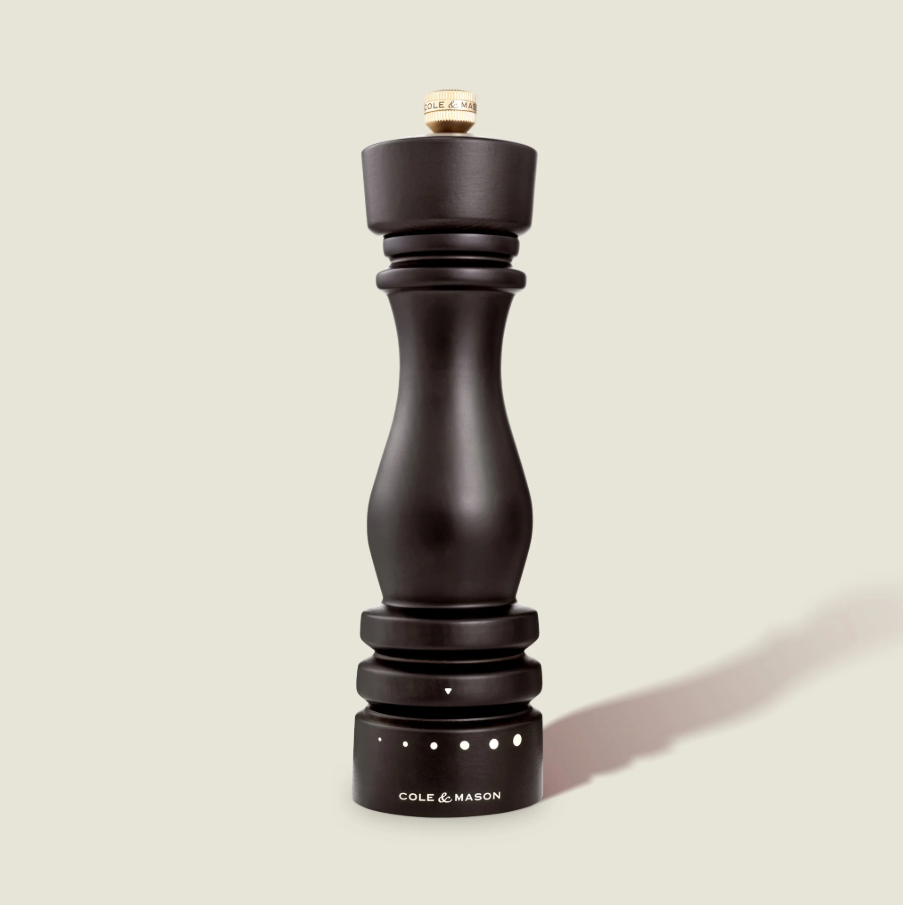 Cole &amp; Mason London Grind Select Pepper Mill – Chocolate Wood – 8.5&quot; / 22 cm
