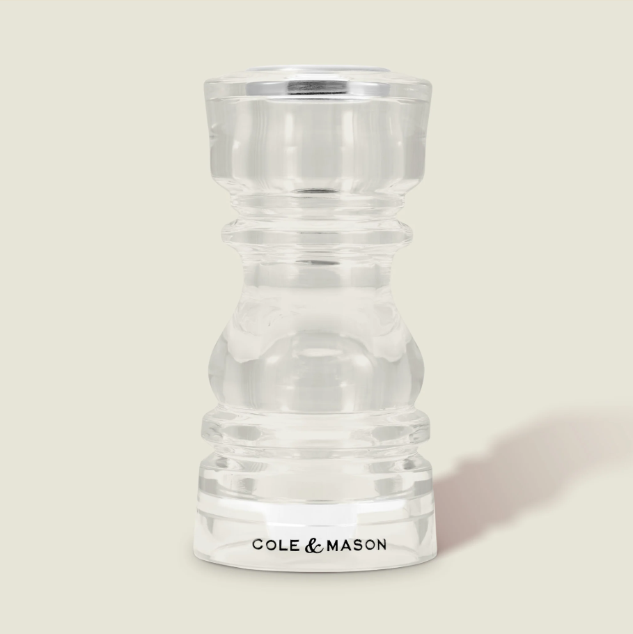 Cole & Mason London Pepper or Salt Shaker – Acrylic – 5" / 13 cm