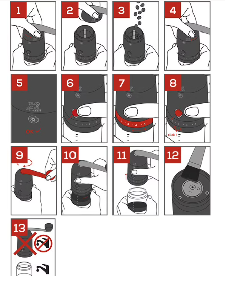 Peugeot L'Arbre à Café Manual Coffee Mill by Kitchen Niche