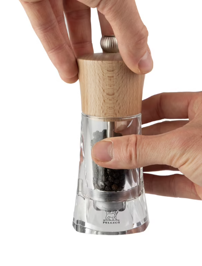 Peugeot Oleron Natural Pepper Mill by Kitchen Niche