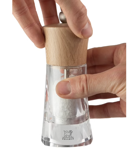 Peugeot Oleron Natural Salt Mill by Kitchen Niche