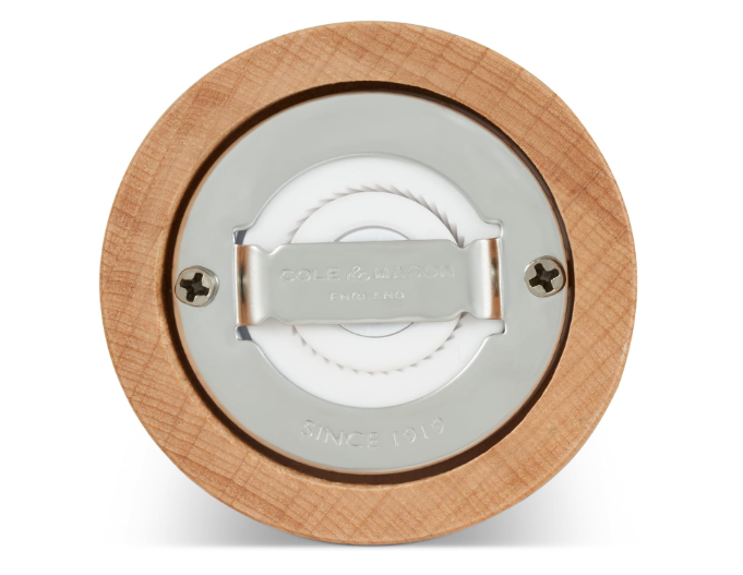 Cole & Mason The London Collection Salt Mill – Natural Beech – 5" / 13 cm by Kitchen Niche