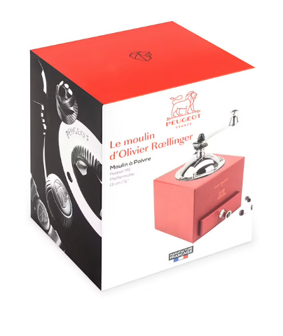 Peugeot Olivier Roellinger Red Pepper Mill by Kitchen Niche