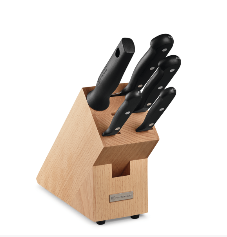 Wüsthof Gourmet Knife Block Set – 6-pcs. by Kitchen Niche