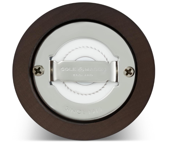 Cole & Mason The London Collection Salt & Pepper Mill Gift Set – Chocolate Wood – 8.5" / 22 cm by Kitchen Niche