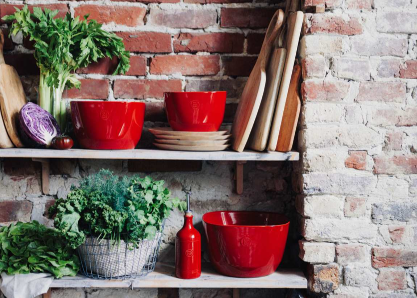 Emile Henry Salad Bowl – S – Burgundy (Grand Cru) – Ø 19 cm – H 12 cm – 2 L Emile Henry by Kitchen Niche