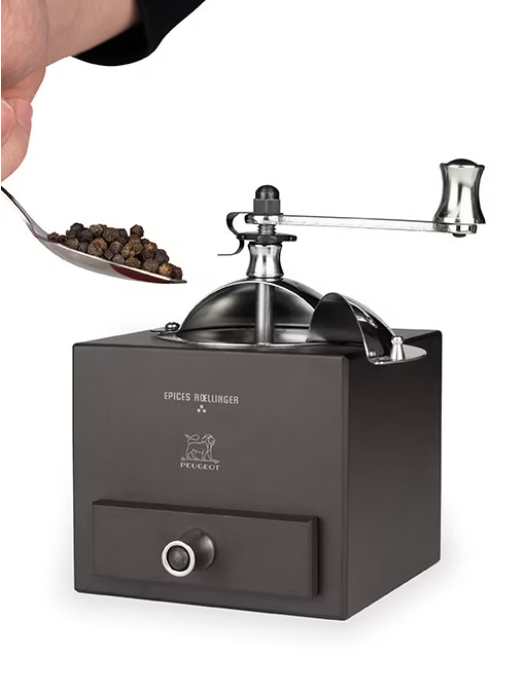Peugeot Olivier Roellinger Chocolate Pepper Mill by Kitchen Niche