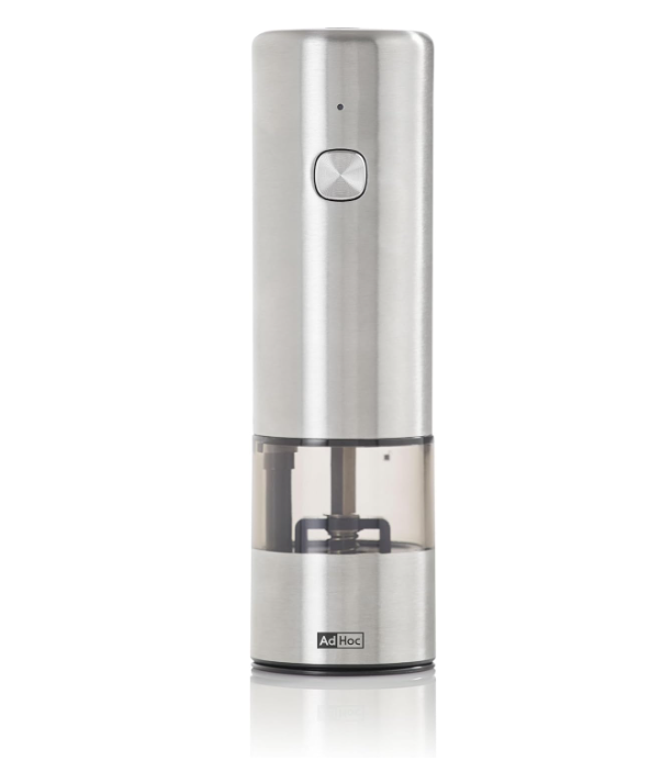 AdHoc i.Mill Electric USB Salt and Pepper Mill Set – 6.7" / 17 cm